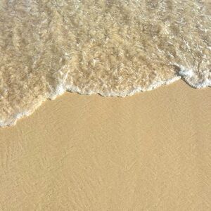 Serene Beach Sand Art Print